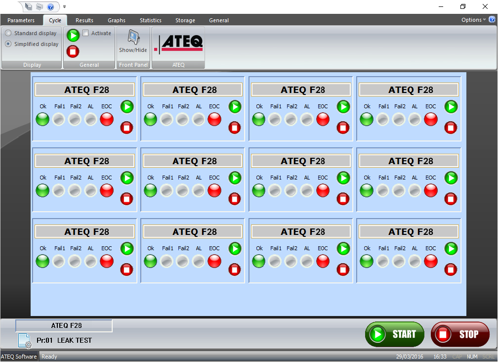 F28+ Software Interface