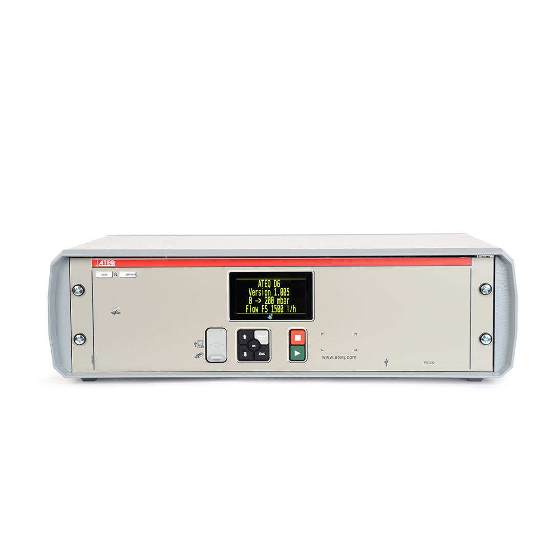 F670 FRONT VIEW F670 LEAK TESTER STANDARD INDUSTRIAL FORMAT