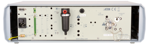 F670 Rear View Option Fieldbus: profibus, devicenet, profinet, Ethernet/IP